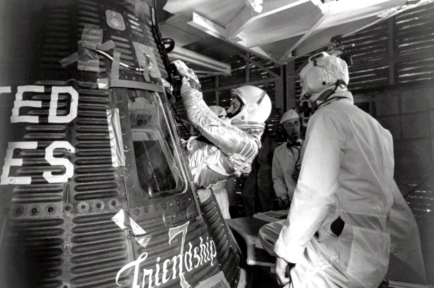 G&V | Venture Brands Agency | Astronauts getting into a rocket capsule