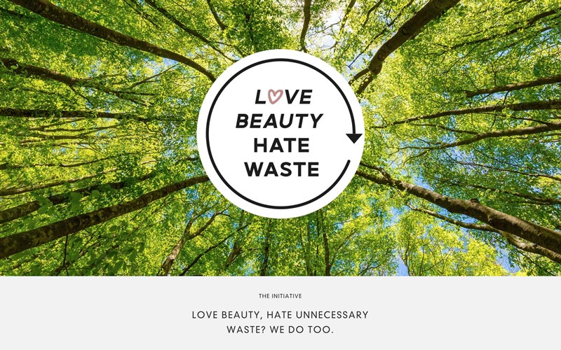 LOVE BEAUTY HASTE WASTE campaign for Glorious Beauty - designed and produced by Goram & Vincent (G&V)