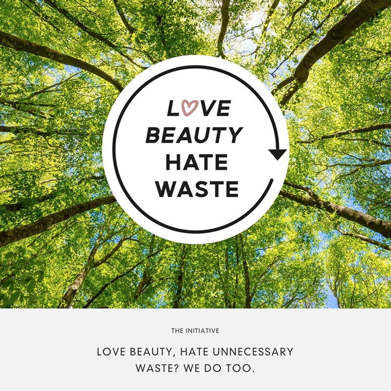 LOVE BEAUTY HASTE WASTE campaign for Glorious Beauty - designed and produced by Goram & Vincent (G&V)