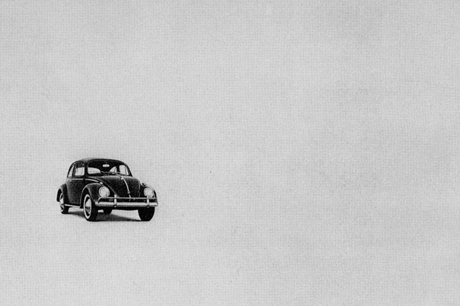 VW's Think Small campaign, introduced in 1959