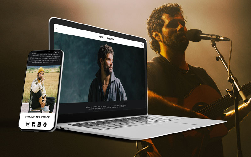 Nick Mulvey Official website built by G&V Bristol